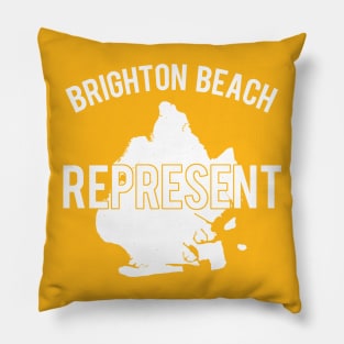Brighton Beach Brooklyn Pillow