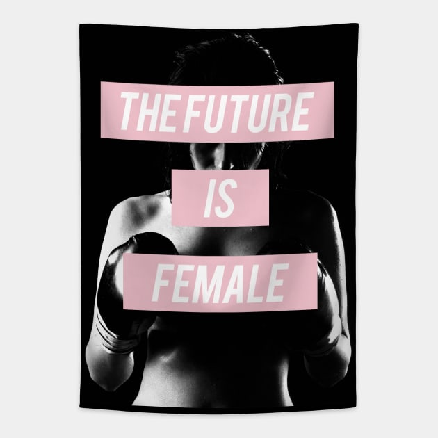 The Future Is Female. Tapestry by LanaBanana