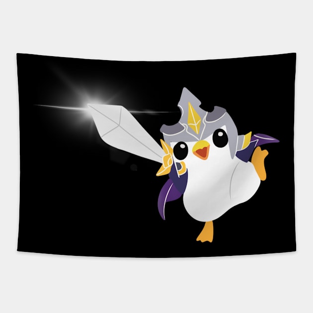 Featherknight Tapestry by whizzerdee