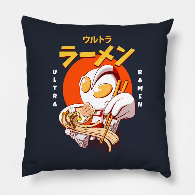 Ultra Ramen Pillow by machmigo