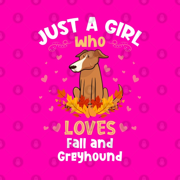 Just a Girl who Loves Fall Greyhound by aneisha