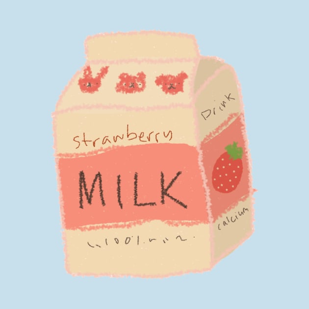 Strawberry Milk by evaeva