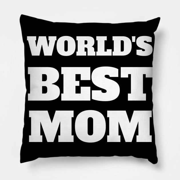 World Best Mom Ever Design Pillow by maro_00