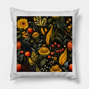 Autumn Harvest Pattern 10 Pillow