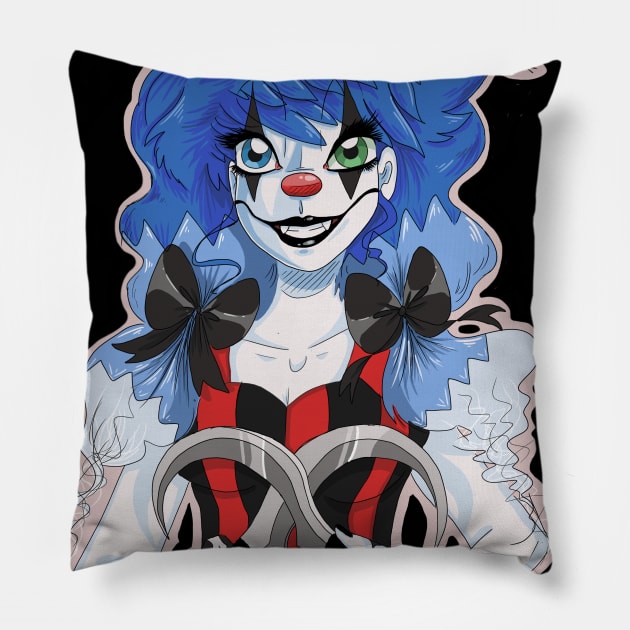 Popsickle the Clown Pillow by Bat13SJx