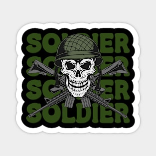 Cool Soldier Magnet