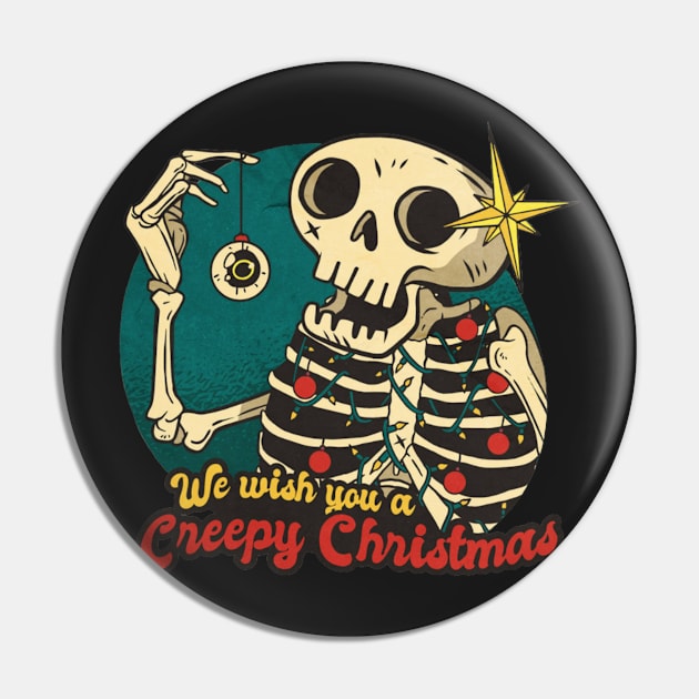 Skeleton Christmas Cartoon Pin by mehdime