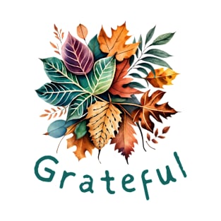 Grateful - Green T-Shirt