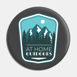 At Home Outdoors Pin