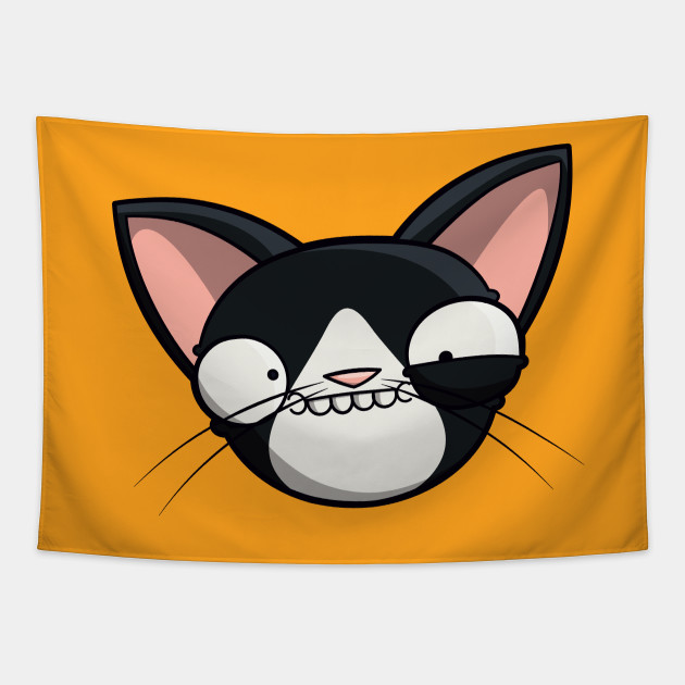 Derpy Guppy S Head Isaac Tapestry Teepublic