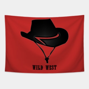 Western Era - Wild West Cowboy Hat 5 Tapestry