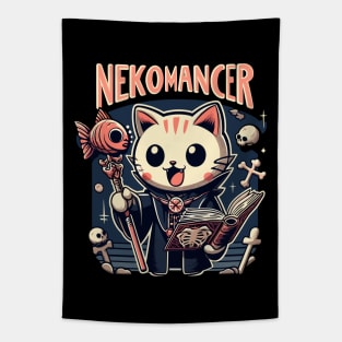 Kawaii Nekomancer Tapestry