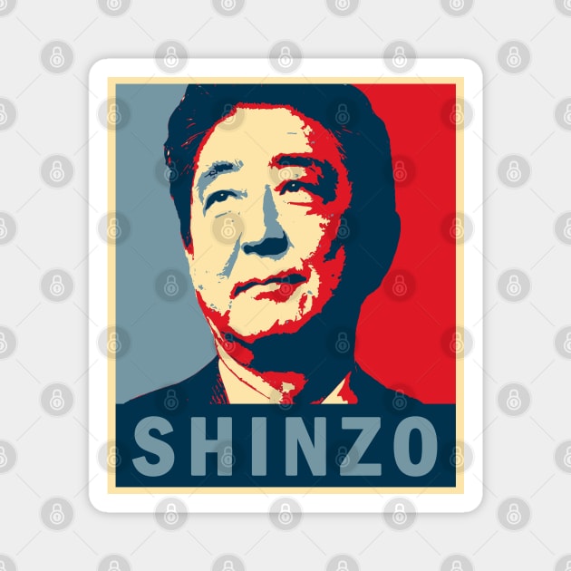 Shinzo Abe Magnet by valentinahramov