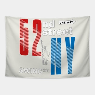 52nd street Tapestry