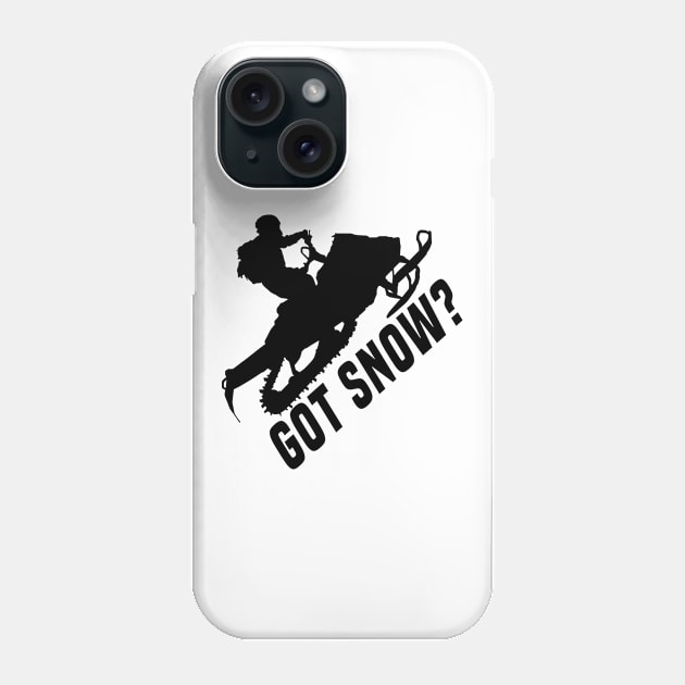 Snowmobiling Phone Case by Shiva121