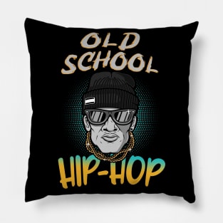 Old School Hip Hop Rapper Gift Pillow