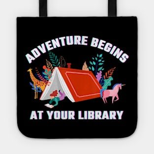 Adventure Begins At Your Library Summer Reading 2024 Tote