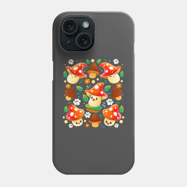 Mushroom Phone Case by Vallina84