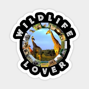 Wildlife Lover Giraffe Herd Magnet