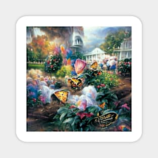 Butterfly Garden Envy Magnet