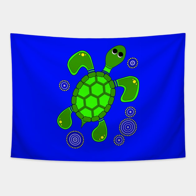 Aboriginal Art - The Turtle Tapestry by hogartharts