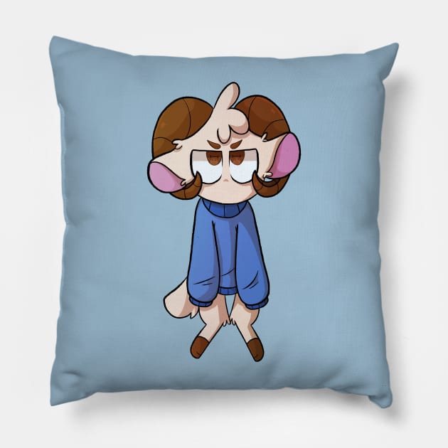 schlatt Pillow by SpookytheKitty2001