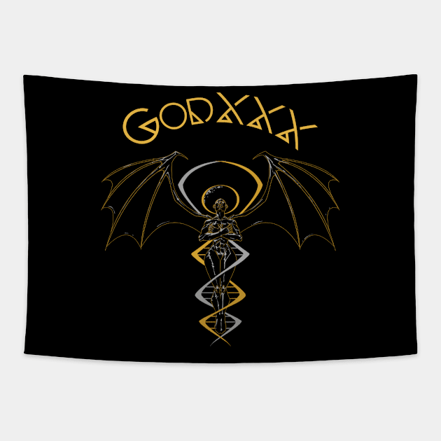 GODXXX Tapestry by The Melanites