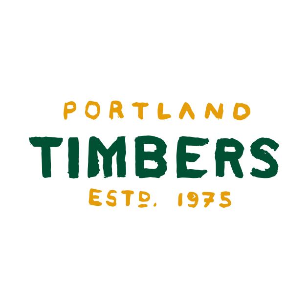 Portland Timbeeeers by Very Simple Graph