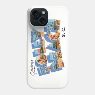 Greetings from Folly Beach Phone Case