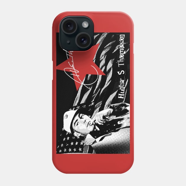 Hunter S Thompson #10 Phone Case by Spine Film