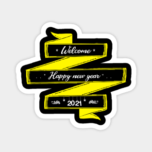 Happy new year Magnet