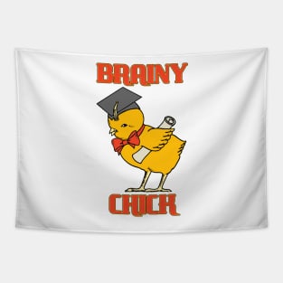 Brainy Chick Tapestry