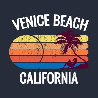 Vintage Style Venice Beach California Design T-Shirt