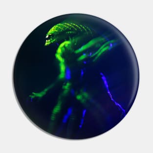 Grid Alien Pin