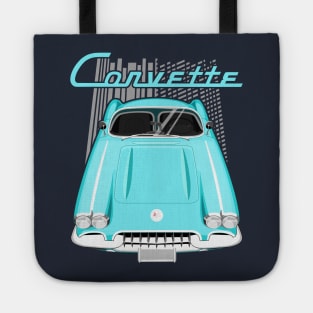 Corvette C1 1958-1960 - Turquoise Tote