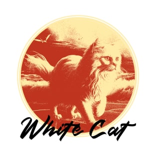 White Cat T-Shirt