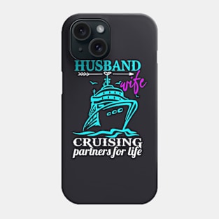 Husband and Wife Cruising Honeymoon Trip Vacation Phone Case