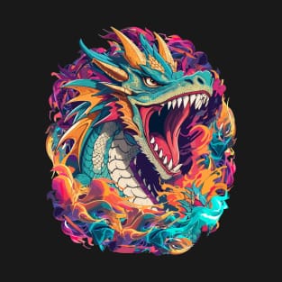 Mystical Dragon Fantasy T-Shirt