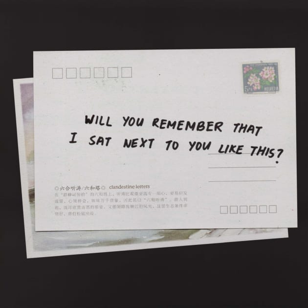 Will You Remember Postcard (2) Kids T-Shirt by Clandestine Letters