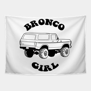 1978/79 Bronco Girl Tapestry