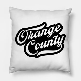 Orange County Baseball Tee Pillow