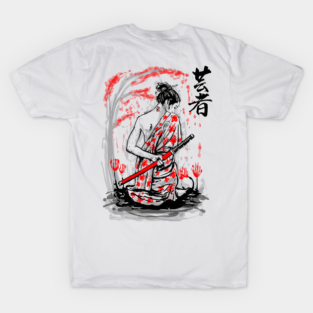 Discover geisha katana - Geisha - T-Shirt