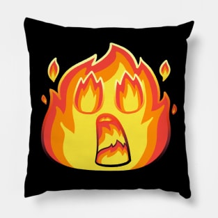 Little fire high tension Pillow