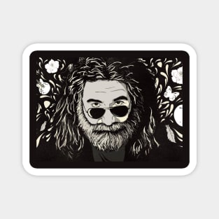 The Legend Of Jerry Garcia Magnet