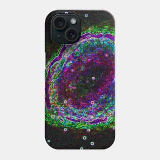 Black Panther Art - Glowing Edges 178 Phone Case