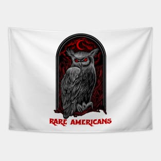 The Moon Owl Rare Americans Tapestry