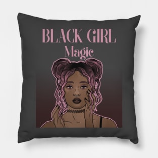 black girl magic Pillow