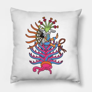 Aztec Earth Goddess - Mayahuel Pillow