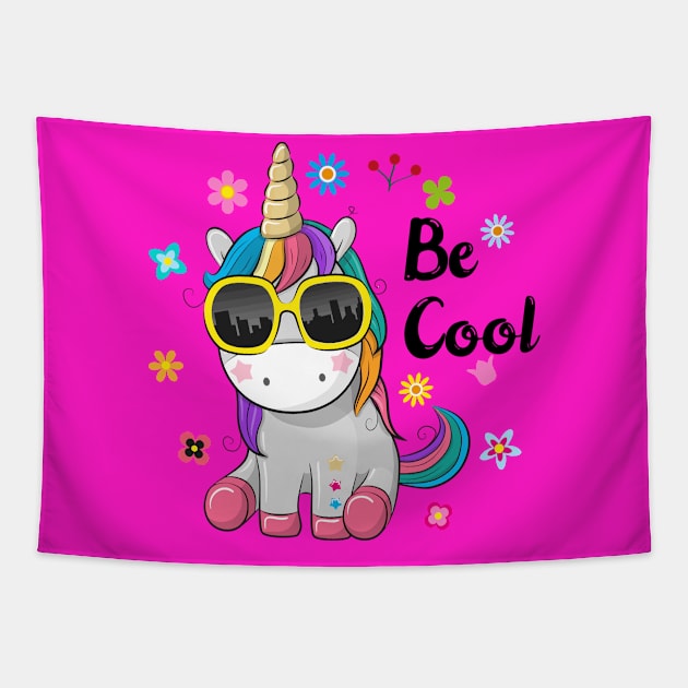 Be Cool Tapestry by BullBee