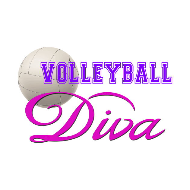 Volleyball Diva by Naves